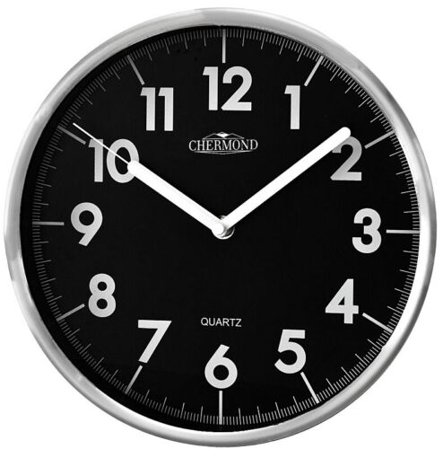 Chermond horloge boîtier métallique Grande Claire chiffres Ø 25 cm