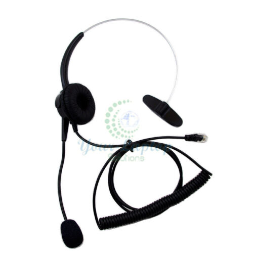 T400 Headset For Allworx 9212 & Avaya 2410 4620 & 5420 Black Fast Free Shipping 
