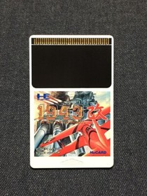 PC Engine HuCARD 1943 Kai NAXAT SOFT CAPCOM 1991