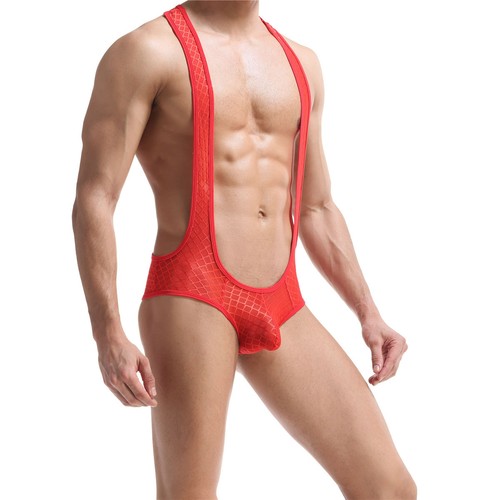 Sports Homme Freestyle Wrestling Singlet Body Justaucorps Muscle Combinaison S-XL