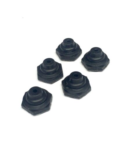 Fits Carling Technologies Black Blu... Lighted Tip Toggle Switch Boot 5 Pack
