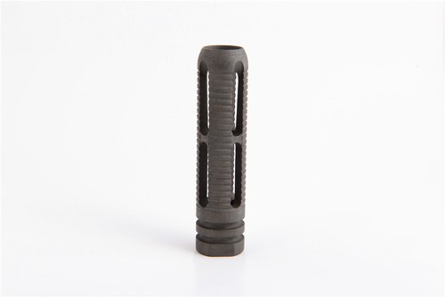 Steel Muzzle Brake 7.62x39 Cal Reduces Recoil 1x14 LH Thread-AKL