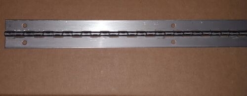 .062 Stainless Steel Piano Hinge 42 x 1-1//2 HOLES Cabinet//Door//Boat Continuous