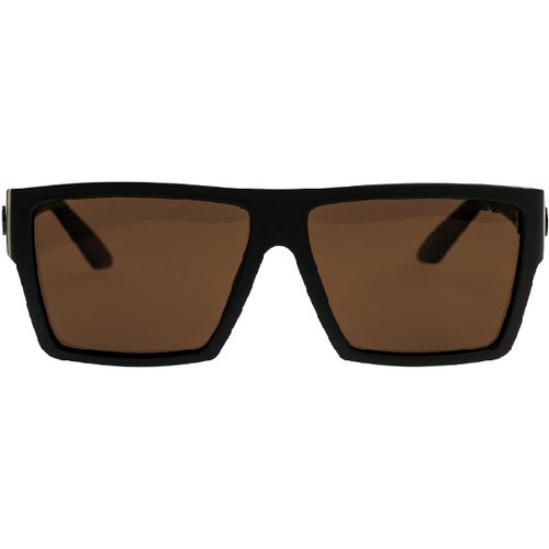Liive Vision NEW Stamos Polar Matte Black Sunnies Mad Hueys Sunglasses