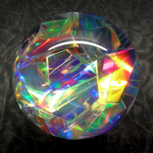 Dreamsphere colour-changing sphere,purest rainbow colours imaginable J07a 