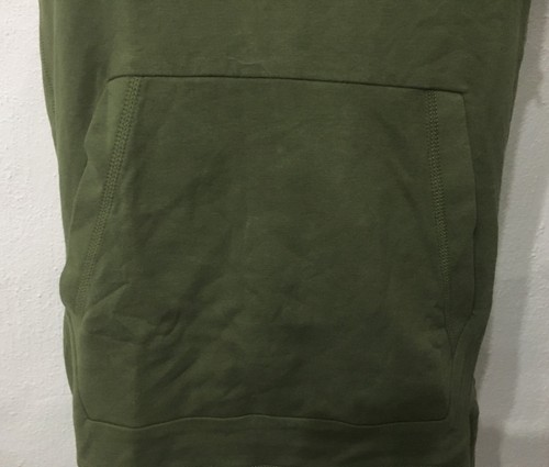 GREEN TRAIN LIKE A FIGHTER SLEEVELESS HOODIE BY REEBOK SIZE MEN/'S SMALL NEW