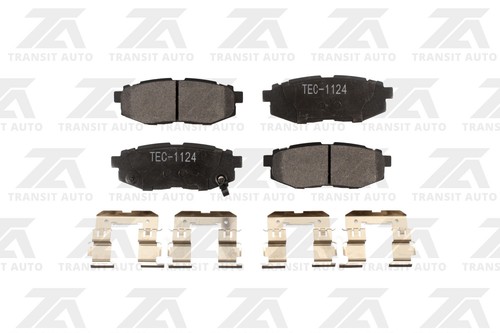 Rear TEC Ceramic Brake Pads Fits B9 Tribeca BRZ Forester FR-S Legacy Outback