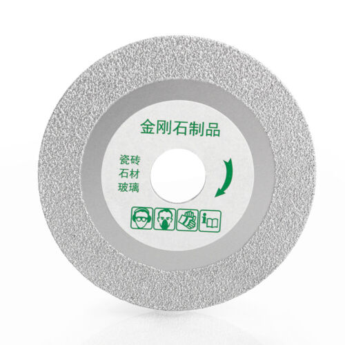 100mm 4/" Wet//Dry Diamond Grinding Disc Abrasive Wheel Angle Grinder Cutter Tool