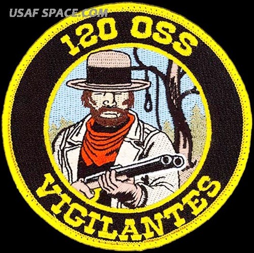 USAF 120th OPERATIONS SUPPORT SQUADRON VIGILANTES AIR FORCE ORIGINAL PATCH