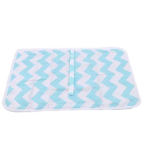 Handbag Wallet Clutch Bag Nappy Foldable Changing Mat Change Diaper Pad Baby J