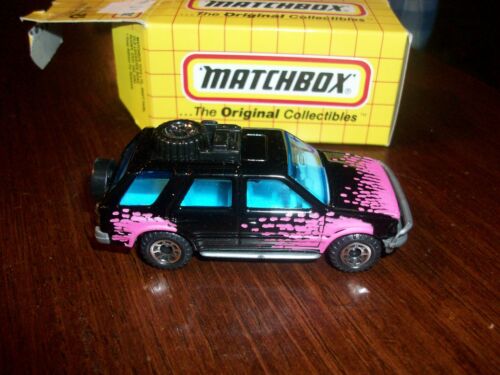 Pink W//Box Matchbox MB56 Isuzu Rodeo Black