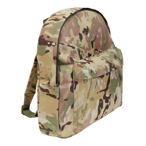 Ideal School Bag Kids Army Multi Terrain Camouflage Rucksack 15 Ltr