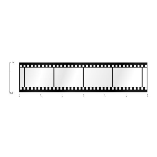 Classic Movie Film Reel Wall Sticker WS-50607 