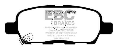 NEW EBC FRONT AND REAR BRAKE DISCS AND PADS KIT OE QUALITY REPLACE PD40K1385