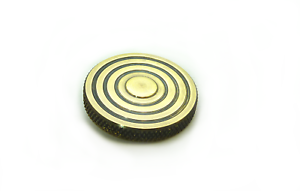 Aged Brass EDC Spinning Top Details about  / The FlatTop