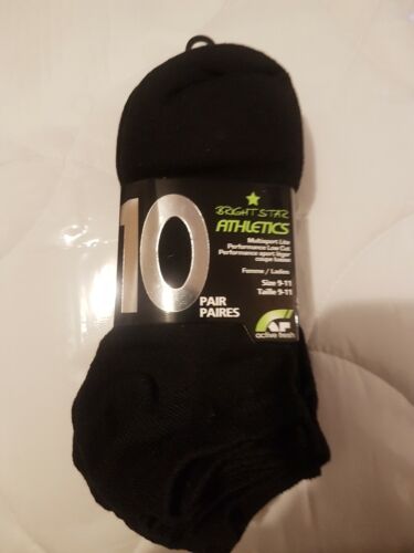 Women Socks BRIGHTSTAR ATHLETICS  10prs NEW