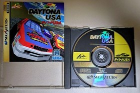 Daytona USA Sega Saturn 3D CG Racing Game Good Condition