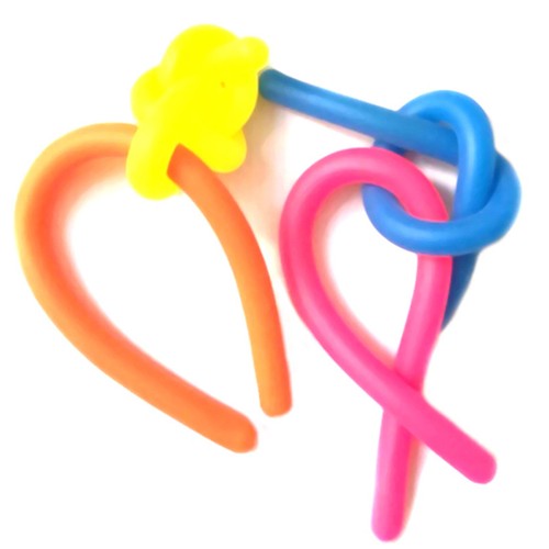 Cuerda Elástica Fidgets fideos Autismo//ADHD//ansiedad Squeeze Fidgets sensorial tyu