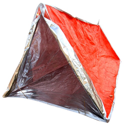 Two Person With Doors Reflects Heat Reflective Survival /& Emergency Tent