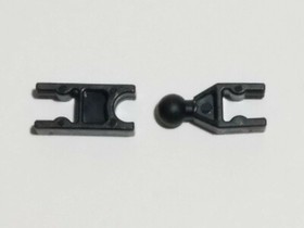 20 K'NEX Black Ball & Socket Hinges Joint Connectors - 20 Sets KNEX Parts Lot