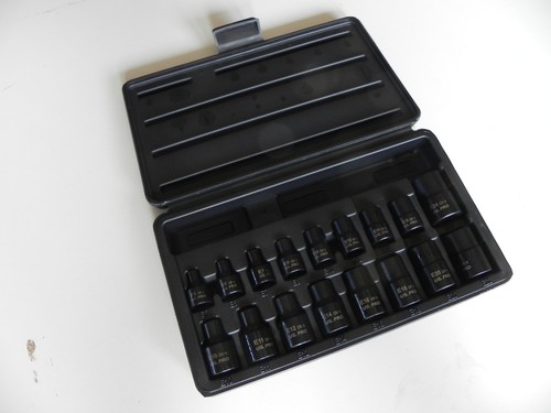 Kraft-Schlagschrauber-Nüsse Steckschlüssel Satz Kraftnüsse Schlagnüsse Torx 1//2“