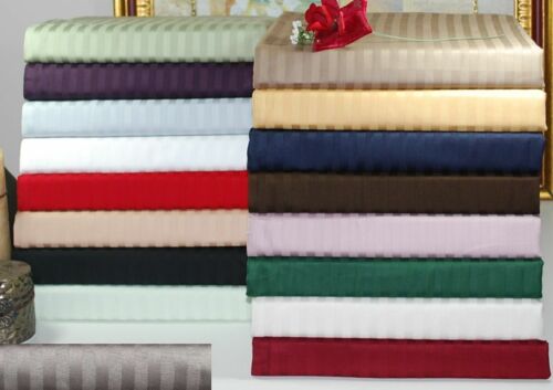 Select Drop Length Bed Skirt US Sizes Stripe Color 1000 TC Egyptian Cotton