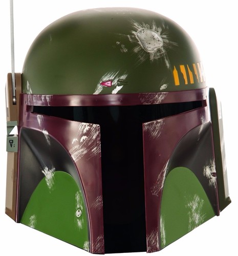 Boba Fett Helmet Deluxe Edition Bobba Star Wars Mask Mens Authentic Licensed Fet
