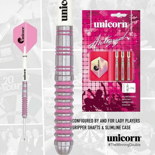 80/% Tungsten Unicorn Darts Autograph