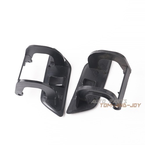 Pair Bumper Headlight Washer Cover Cap For Mercedes ML-Class W164 2008-2011