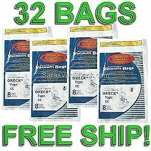 32 Allergy Bags for Oreck XL XL2 Upright Vacuum Type CC 