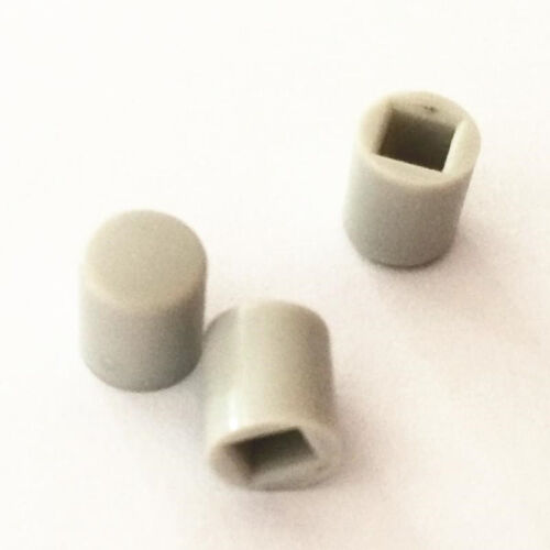 50x Round Switch Cap For A03 Switches Cover Pushbutton Gray Button 