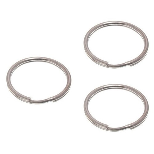 100 Grand Anneau Fente 30Mm Porte-Clés Cerceau De Boucle De Porte-Clé S6G3 3U