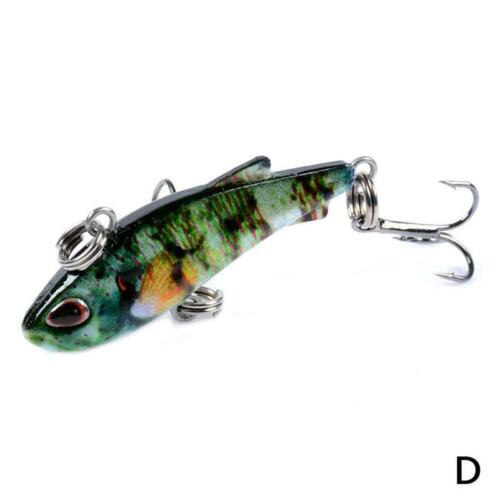 1x Fishing Lures Lots Of Mini Minnow Fish Bass Tackle Hooks Baits Crankbait b b