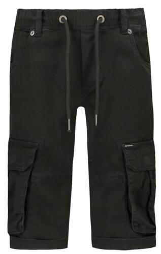 Garcia Jungen Cargo Shorts Gr.134-176 kurze Hose Bermuda mit Seitentaschen black 