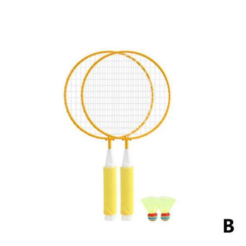 Federballschläger Kids Sport Fitness Game Racket Toy 2PCS Badminton 