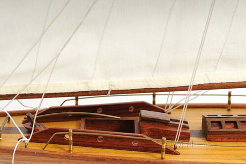 Details about  / Eric Tabarly/'s Pen Duick Wooden Sailboat Model 24/" Yacht Fully Assembled New