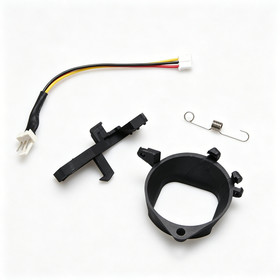 Mini Fan 3D Print Mount Kit Cooling Radiator For SEGA Dreamcast Gaming Console