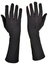 Ladies Long finger Black Gloves elbow stretch to Hand Cover for Islamic Sisters
