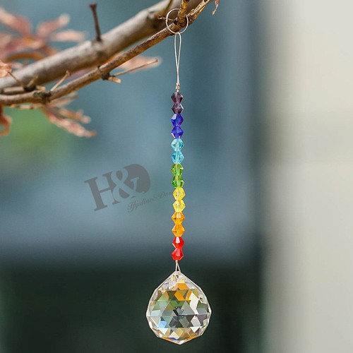 Crystal Suncatcher Rainbow Glass Pendant 3PCS Window Hanging Ornament Home Decor