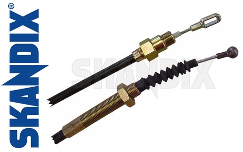 Volvo 122 140 and P1800 with mechanic clutch system Clutch cable