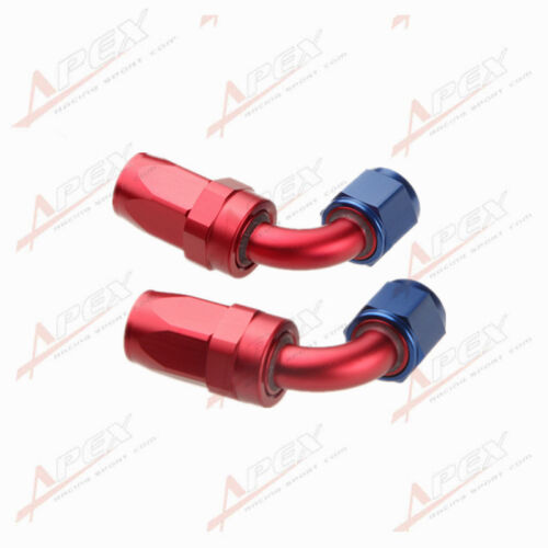 Fitting Hose End Adaptor Kit AN4 4AN Stainless Steel Braided Oil/Fuel Hose 