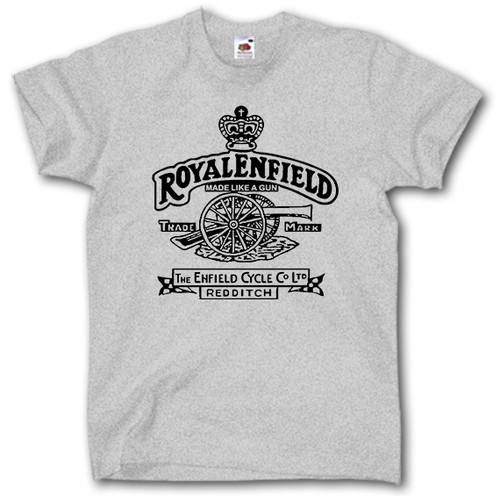 Royal Enfield t shirt S-5XL Retro Logo Motorcycle Biker Vintage Classic