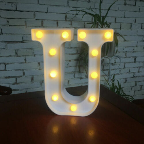 Large LED Marquee Letter Alphabet Symbol Lights Sign XMAS Wedding Party Decor 