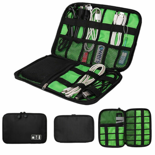 Pouch Accessories Bag Organizer Charger Storage USB Cable Electronic Travel Bag