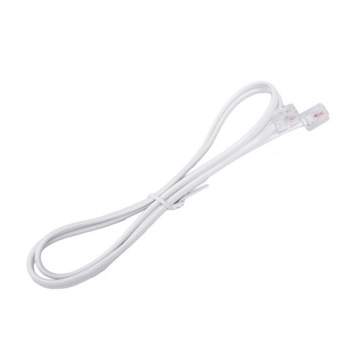 0.5M RJ11 To RJ11 Telephone Cord Cable Lead Plug Connection 6P2C For ADSL Router