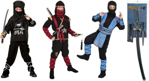 Ninja Kostüm Ninjakostüm Dragon Schwert American Samurai Krieger Kämpfer Soldat