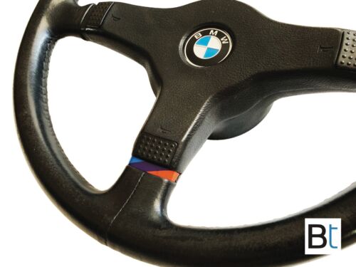 E28 OEM BMW MTech steering wheel badge emblem M5 535i 528i 533i 525e 32331155957