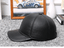 Cuir véritable Simple Hommes Casquette De Baseball Extérieur Ajusté Loisirs Chapeau Z001