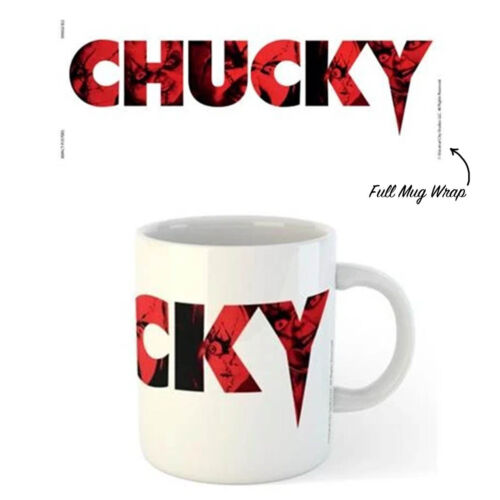 Child's Play Chucky Classic Horror Movie Coffee Mug Licensed **FREE DELIVERY 