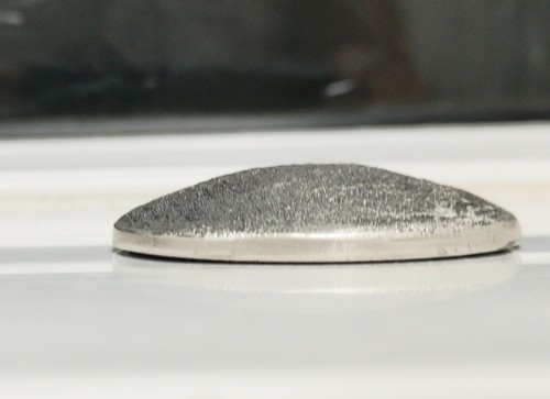 3D Dome Moon Surface Silver Coin First Man on the Landing Apollo U C Flag Retro